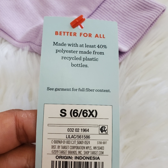 Cat & Jack Sequin Pullover Top - Picture 3 of 6